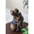 6.3X5.1X10.8" Decorative 3 Tier Water Fountain With Pot Design