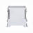 Heckstein 2-Drawer Nightstand in Antique Platinum