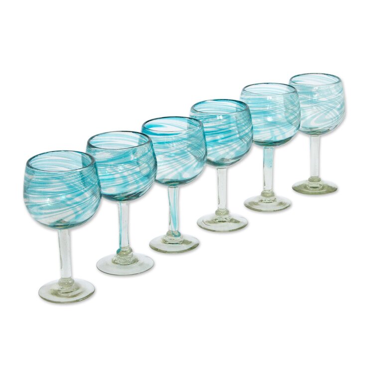 Wine Glasses - 5 colors — Akron Glass Works