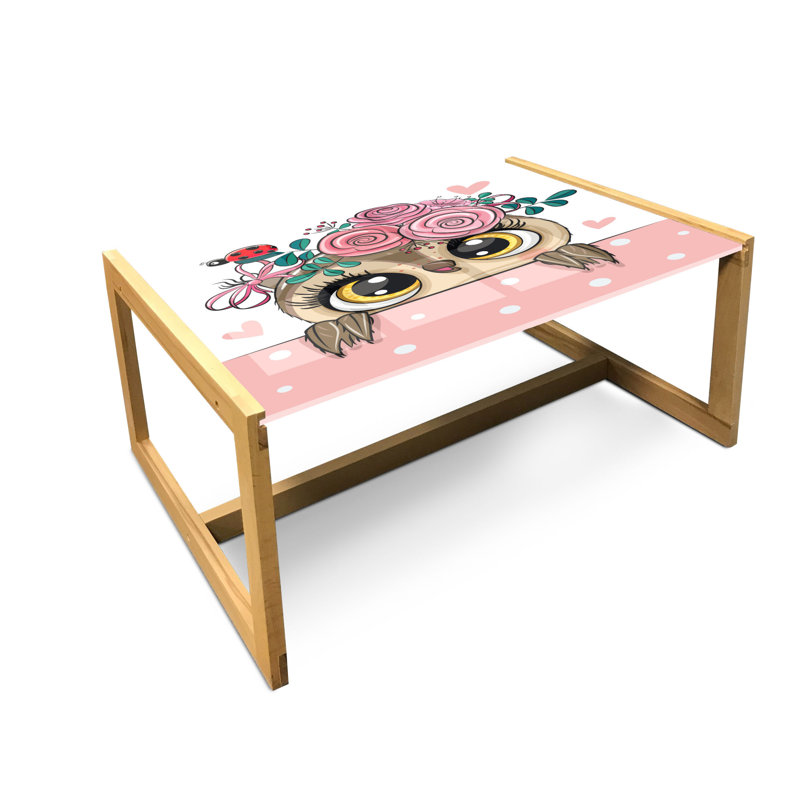 Jamekia Sled Coffee Table, 40cm H x 91cm W x 62cm D