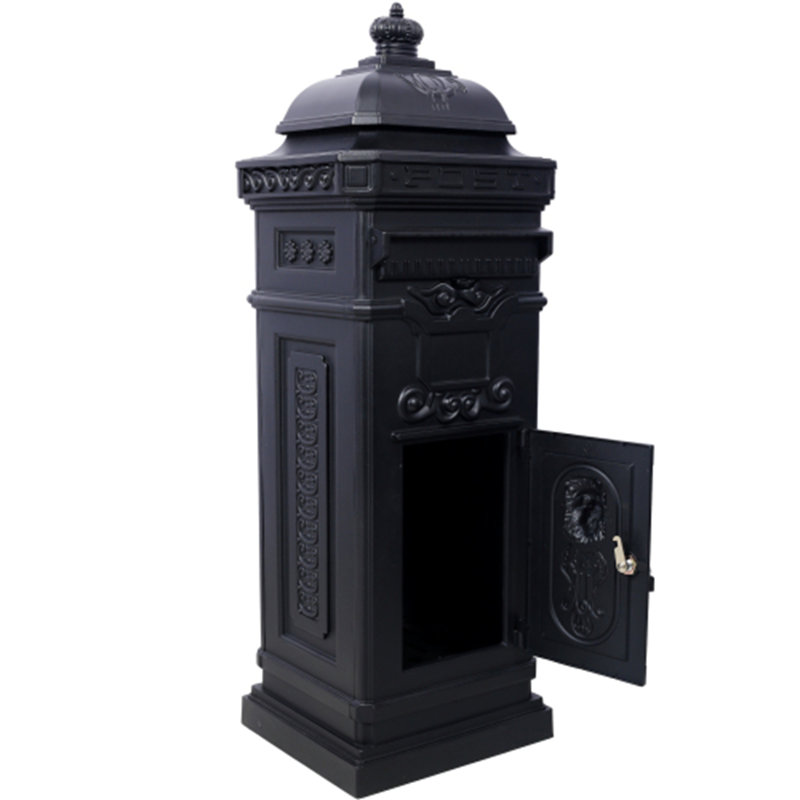 Boîte aux lettres de grande capacité, Noir