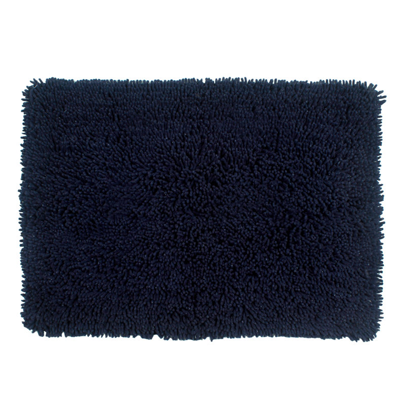 Descente de bain, Bleu marine
