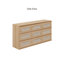 Closet System With 9 Sisal Drawer