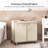 153L Large Laundry Hampers,Rolling Laundry Hamper with Handles