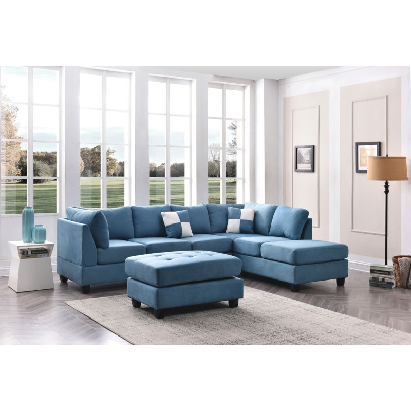 Canapé modulaire 3 boîtes Zhaire