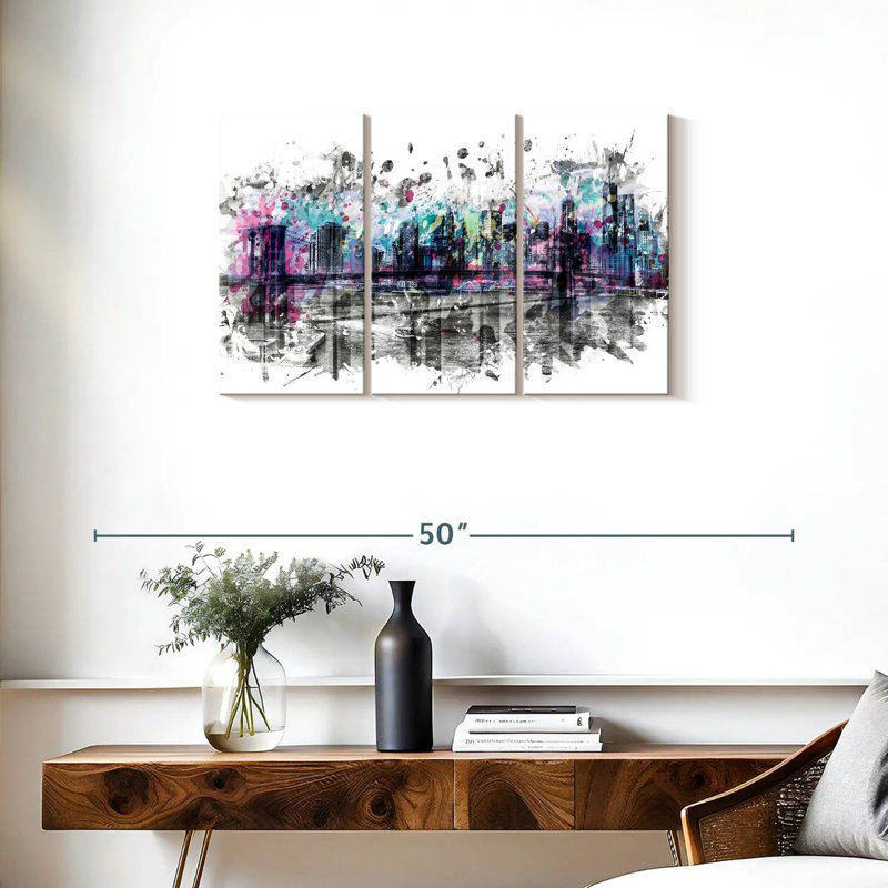 Lilie Modern NYC, 20" H x 33" W