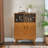 Rustic Sideboard Buffet Cabinet With Storage