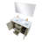 Lafarre 48 in W x 20 in D Double Bath Vanity Mirror & Faucet Set-113113283-113113284