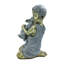 Statue de garçon garçon avec lapin