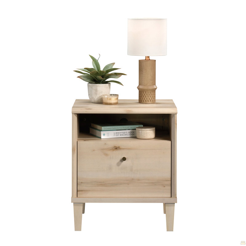 Night Stand With Large Drawer