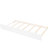 Twin Size Daybed With Trundle, Robust Wood Construction For Added Sleeping Area Trundle In White, Solid Multi-functional Space-1311604038