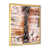 Toile avec cadre photo doré