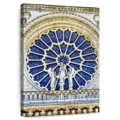 Lilie Notre Dame, statues de la cathédrale