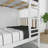 Brubaker Bunk Bed with Built-In Ladder-430499279