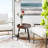 Round Side Table With 2-Tier Storage, Wooden End Table For Living Room With Metal Frame, Compact And Stylish Design