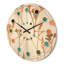 Horloge murale rétro en bois Mid-Century-63891751