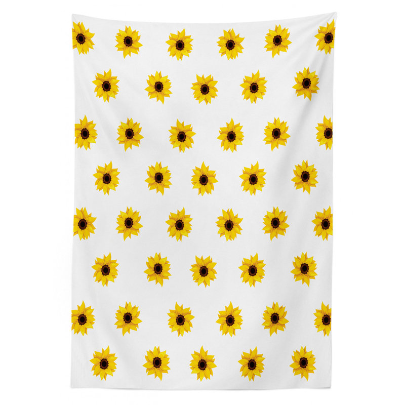 Sunflower Tablecloth, 90" L x 60" W