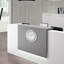 Horloge murale QXA812WRH, blanc-88367386