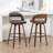 Artnagullian Swivel Vegan Leather Counter And Bar Stools-120950965-120950963