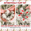 Arbre de Noël enneigé 4 pi avec 150 lumières DEL blanc chaud - 350 pointes, PVC enneigé et branches à aiguille dure, conception à charnières pour une installation facile, support en métal robuste-530940522-530940530