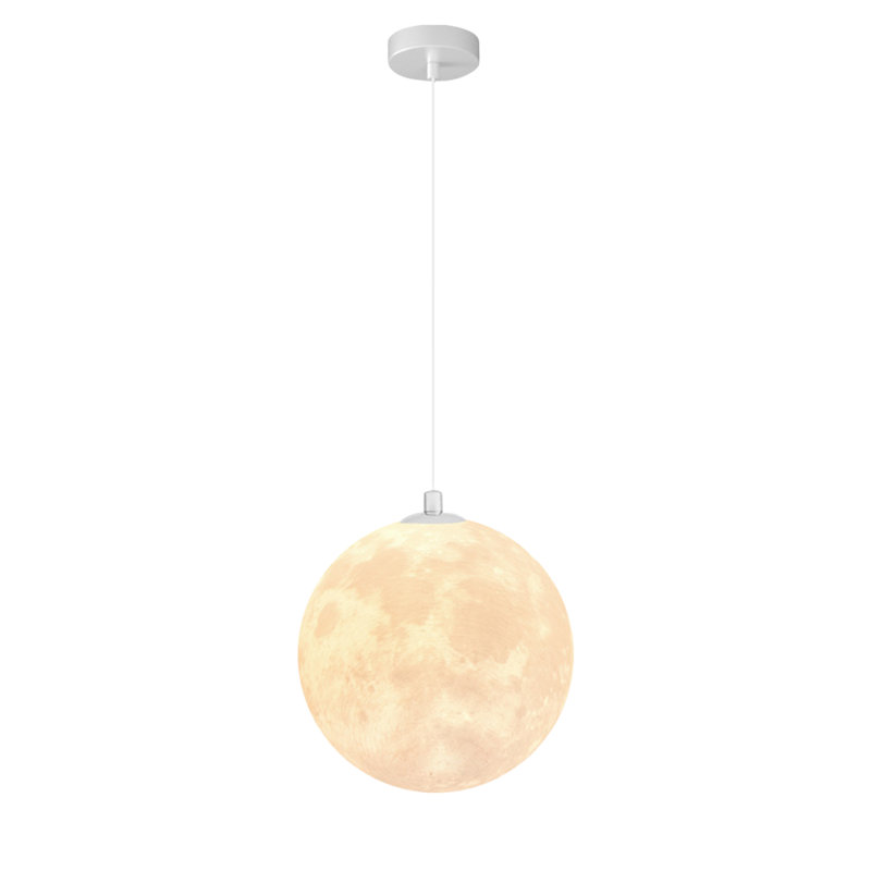 Jamaurion 1 - Light Plastic Sphere Pendant, 23.62" H x 23.62" W x 23.62" D
