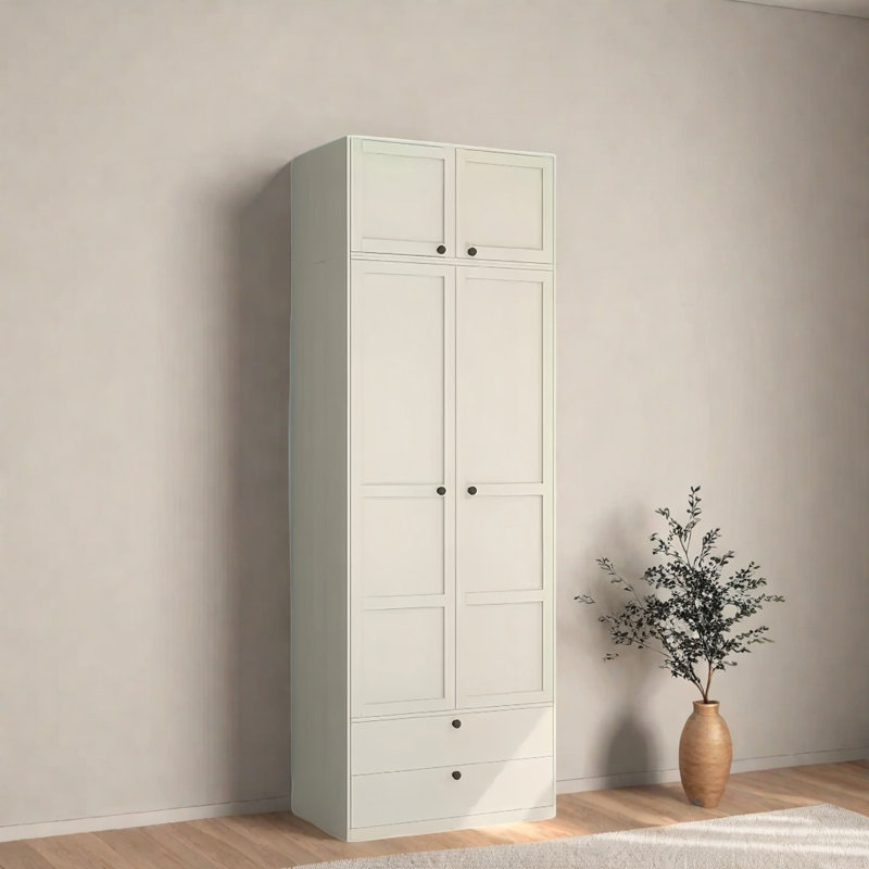 Simple Solid Colour Wardrobe, Taupe