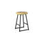 Chuleta Round Bar Stool, Natural