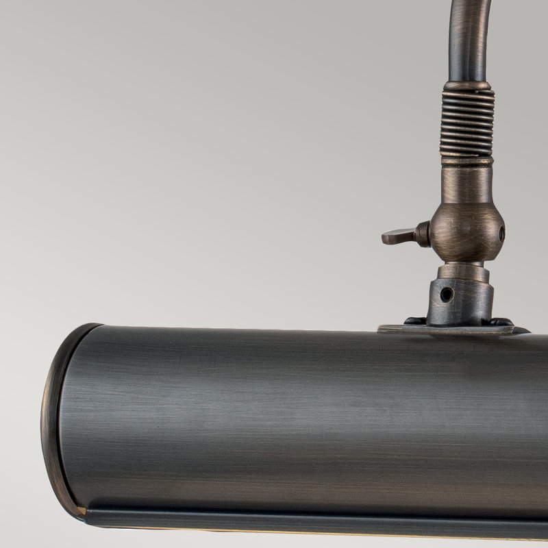 Leo Picture Light, 5.5" H x 7.5" W x 8" D, Dark Bronze