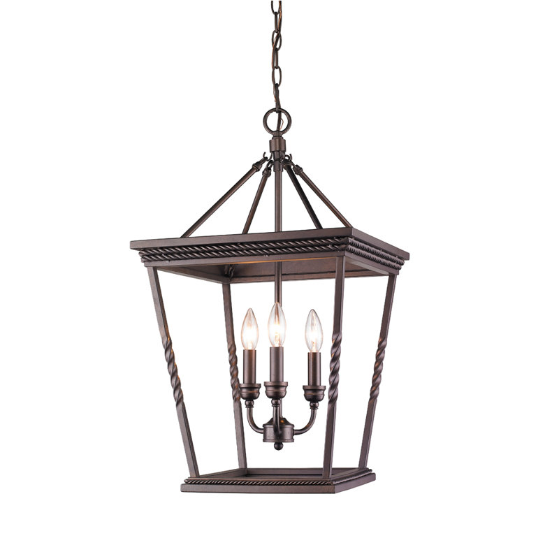 Lustre géométrique à 3 lumières Jocell