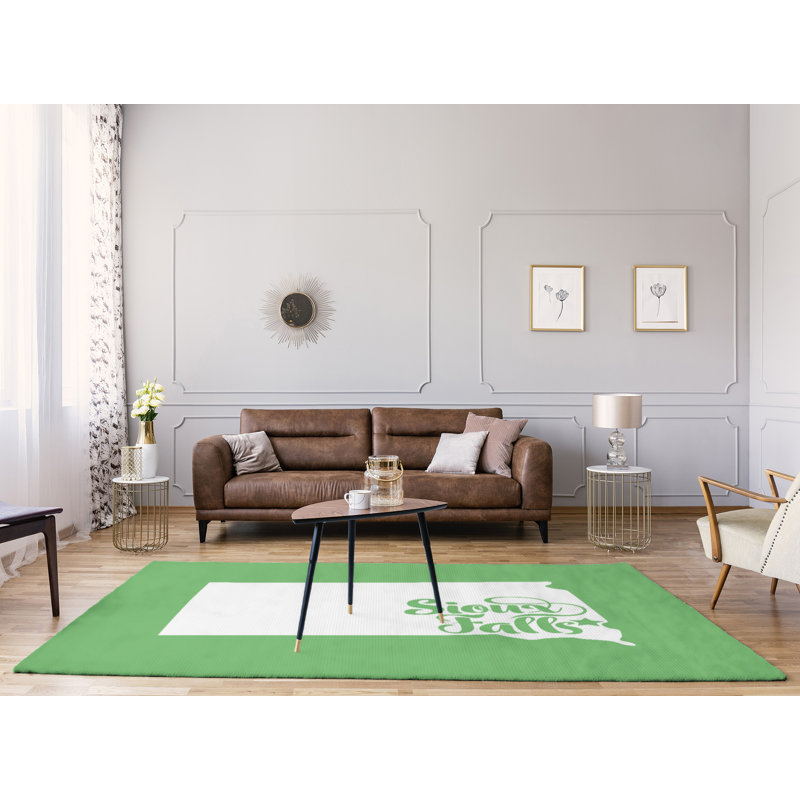 Chenille Indoor Rug, Rectangle 4' x 6'