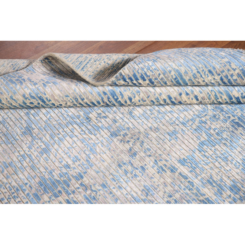 Koriann One-of-a-Kind 5' 10'' X 4' 1'' Rectangle Cotton Area Rug in
