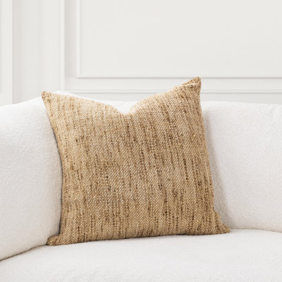 Mecca Linen Blend Throw Pillow