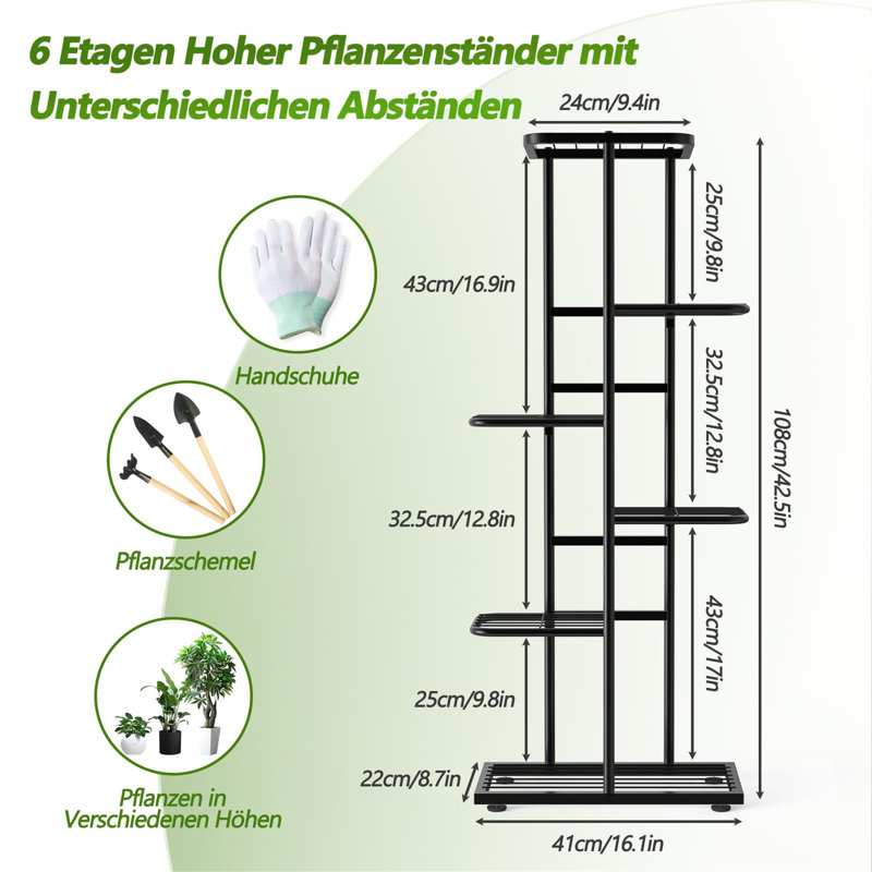 Plant Stand - Set of 6