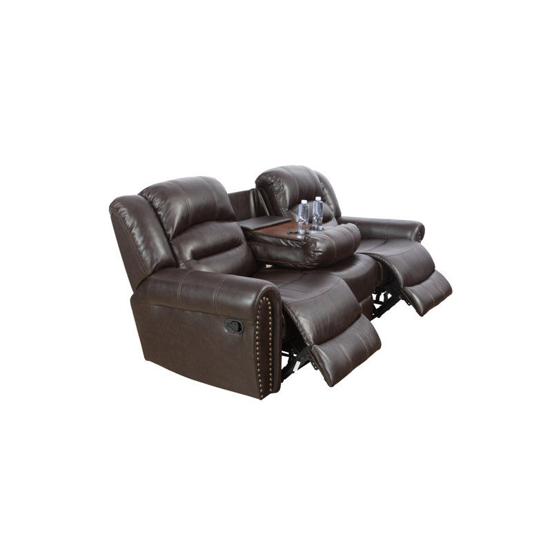 Sophie Faux Leather Home Theater Seating