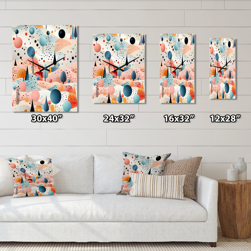 Jalique - Horloge murale moderne, H 32 po x l 14 po x P 1 po