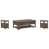 3 Pieces: Coffee Table, 2 End Tables selected