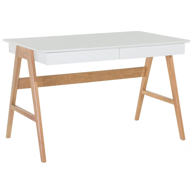 Laetyn Solid Wood Base Computer Desk