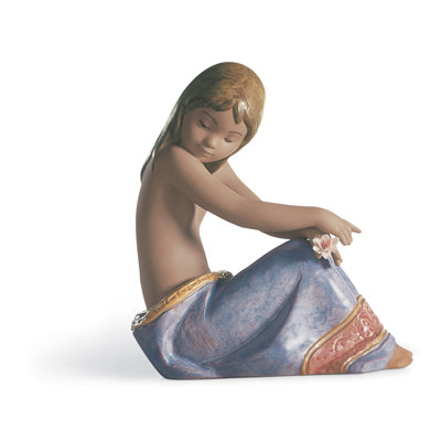 Island Beauty Girl Figurine -  Lladro, 01012382