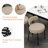 Upholstered Side Chairs with Iron Frame-1050632453