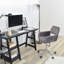 Primeaux Velvet Scandinavian Desk Chair-49933561