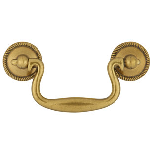 Manor House Collection Drop Bail - 3" Center to Center Cabinet Pull - Traditional Hardware for Drawers & Cabinets