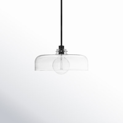 Luminaire suspendu en forme de dôme à 1 lumière Villa