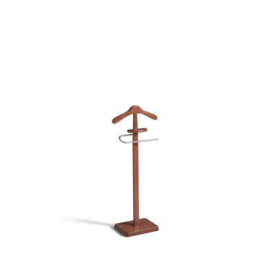 Solid Wood Iron Freestanding Valet Stand