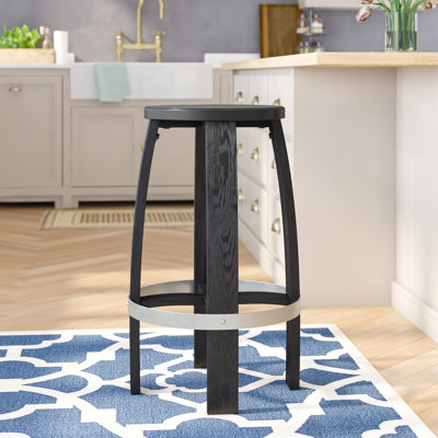 Rasen 24" Industrial Style Bar Stool