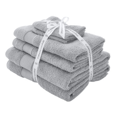 Anti-Bacterial 100% Cotton 6 Piece Towel Bale