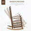 Chaise berçante en bois à haut dossier Outsunny-1460248242