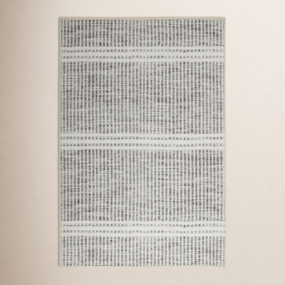 Malta Grey Machine Printed Washable Rug