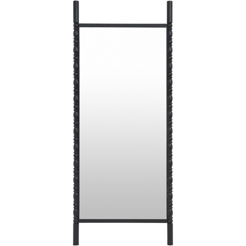 Galey Alix x Livabliss Bennet Mirror, 73" x 30", Black