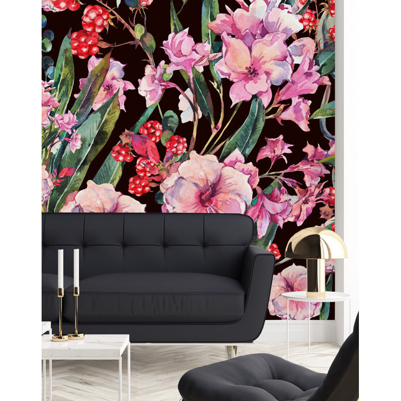Peel & Stick Wall Mural, 8.34' W x 8.34' L