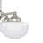 Hunter Saddle Creek 3 Light Convertible Chandelier Ceiling Light Fixture